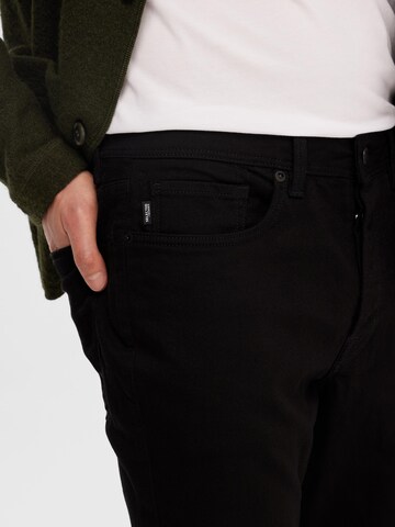 SELECTED HOMME Slimfit Jeans 'TOBY' i svart