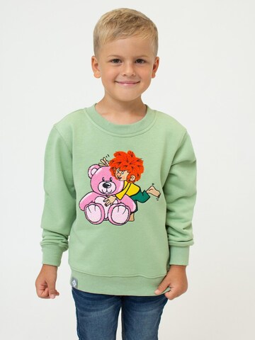 Bavarian Caps Sweater 'Sweater "Pumuckl" - grün (Kinder)' in Green: front