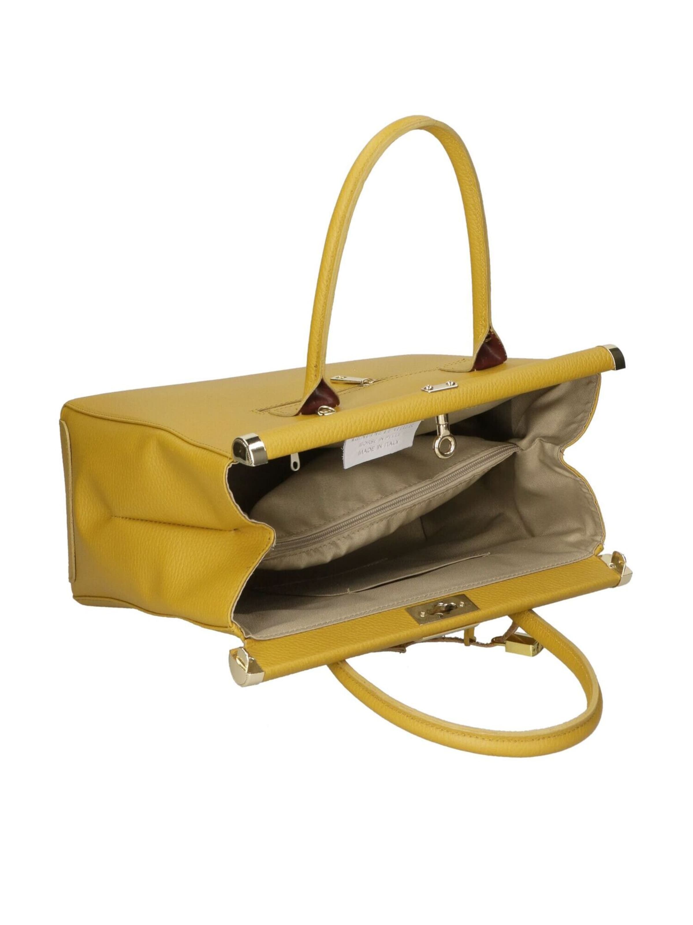 CHICCA BORSE Handbag in Yellow