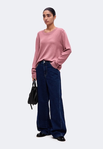 Pull-over 'Am44ber' ZABAIONE en rose : sur le côté