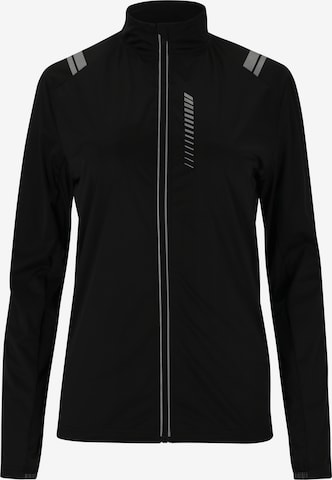 ENDURANCE Athletic Jacket in Black: front