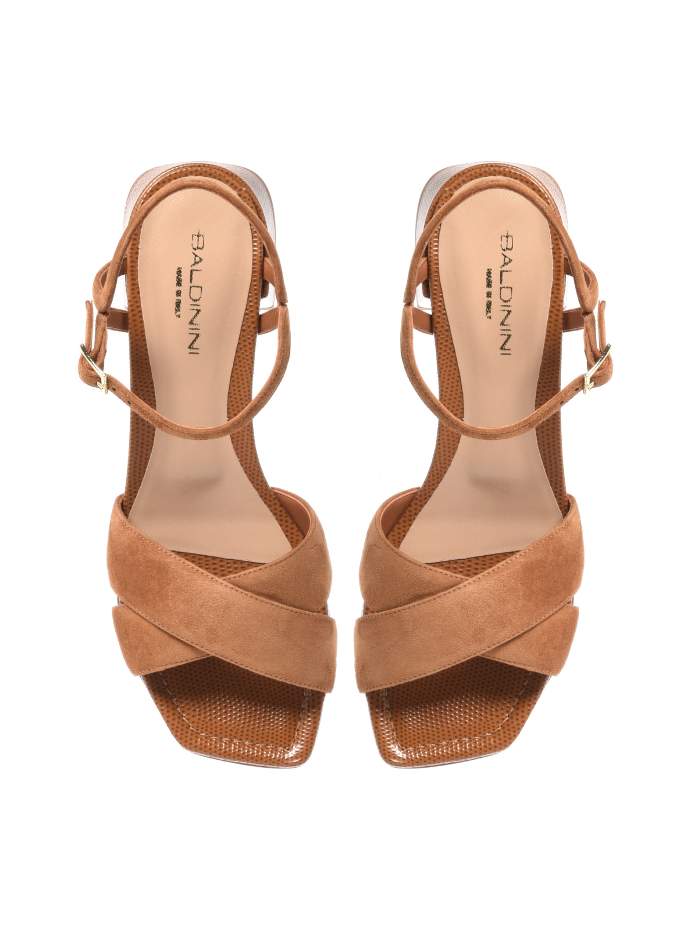 BALDININI Sandalen met riem in Bruin