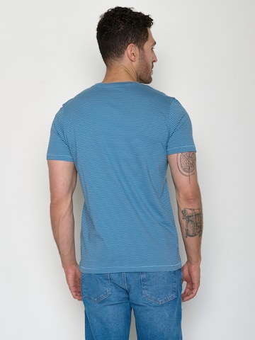 T-Shirt 'Spice' GREENBOMB en bleu