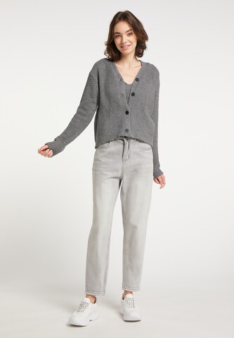 MYMO Knit Cardigan in Grey