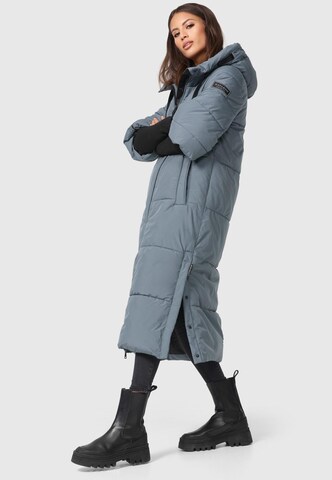 NAVAHOO Zimný kabát 'Ciao Miau XIV' - Modrá