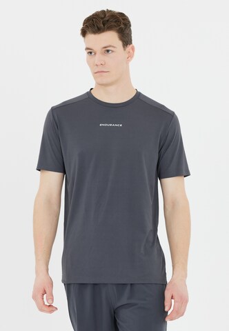 ENDURANCE Performance shirt 'Loker' in Grey: front