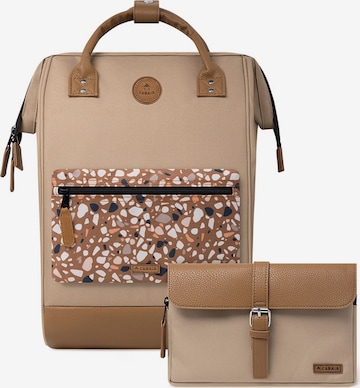 Sac à dos 'Small' Cabaia en beige : devant