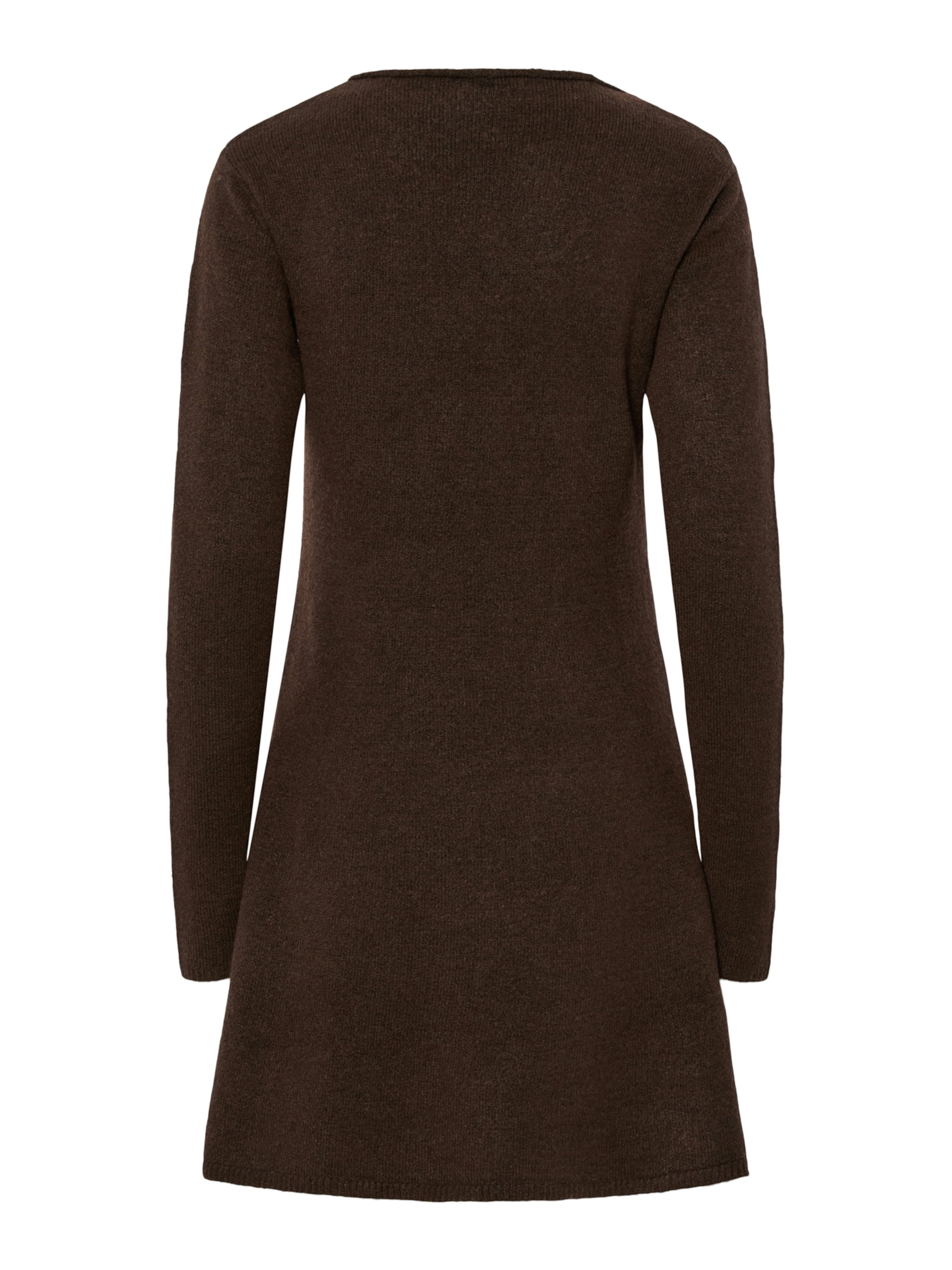 PIECES Knitted dress 'PCJunna' in Brown