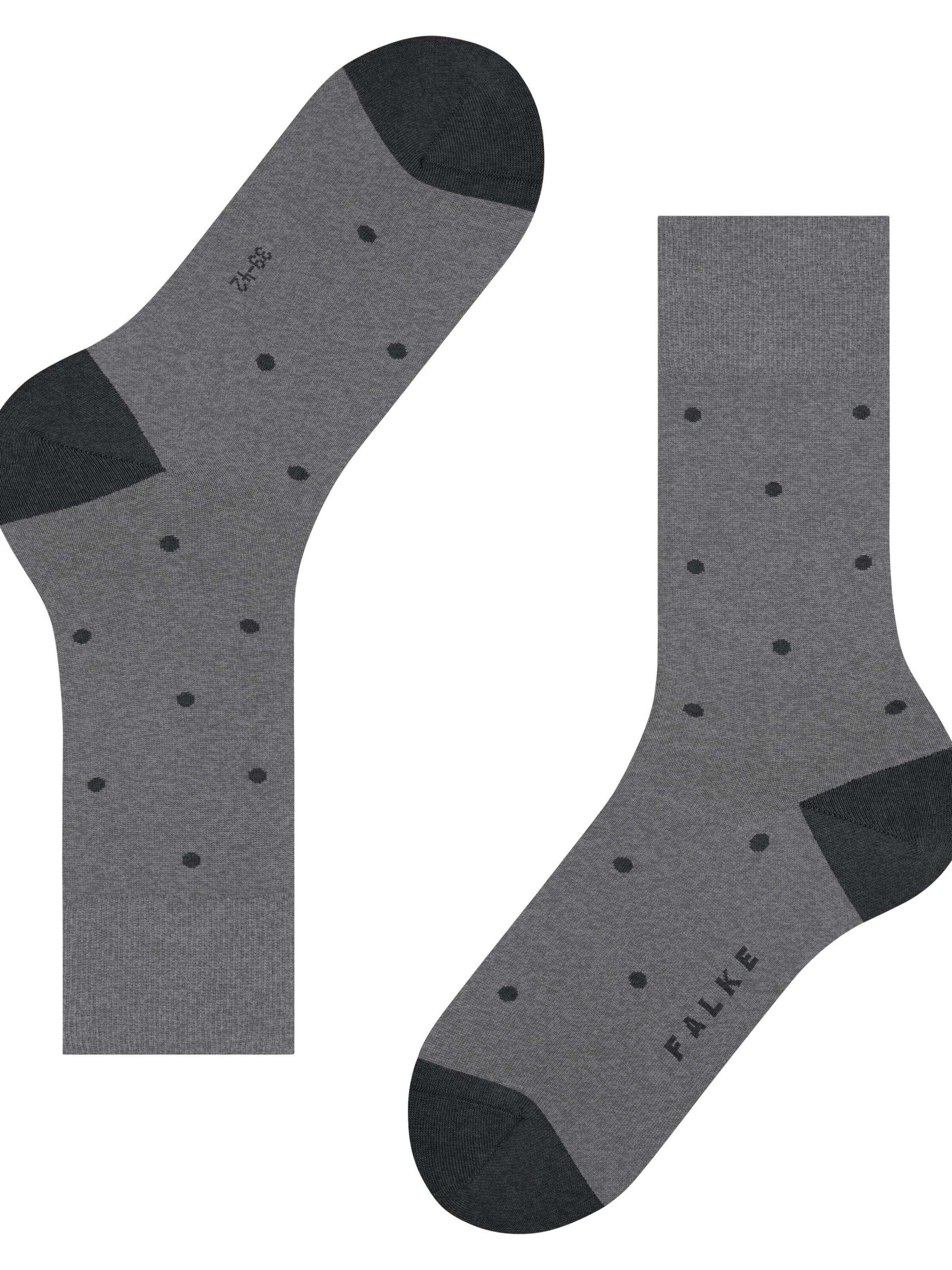 FALKE Socks 'Dot' in Grey