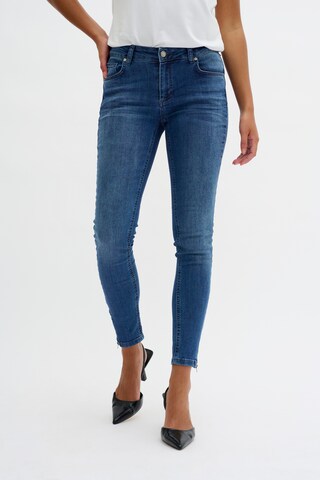 My Essential Wardrobe Skinny Jeans in Blauw: voorkant