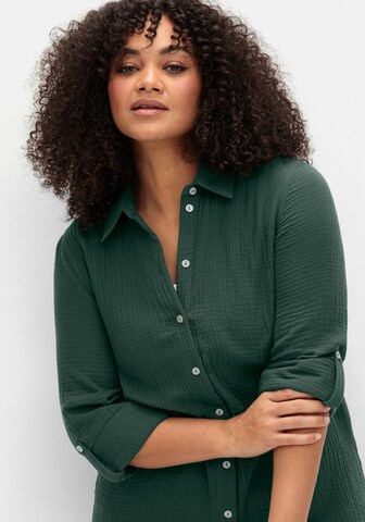 SHEEGO Bluse i grøn
