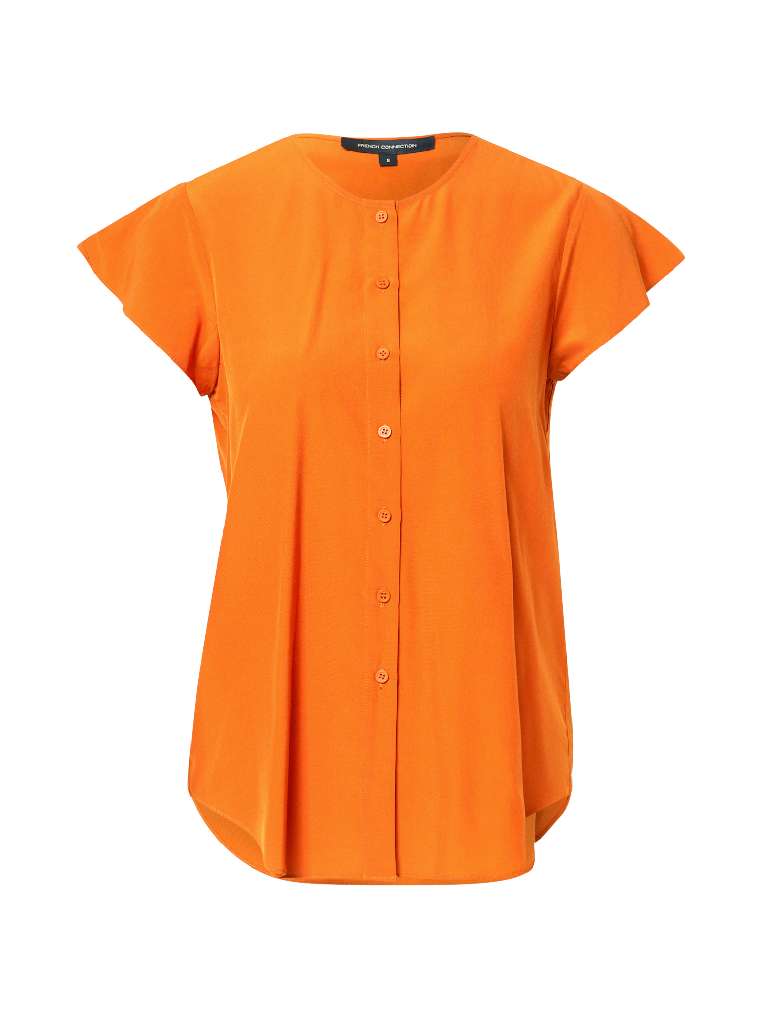 Camicie e tuniche dTbNp FRENCH CONNECTION Camicia da donna ERY in Arancione Scuro 