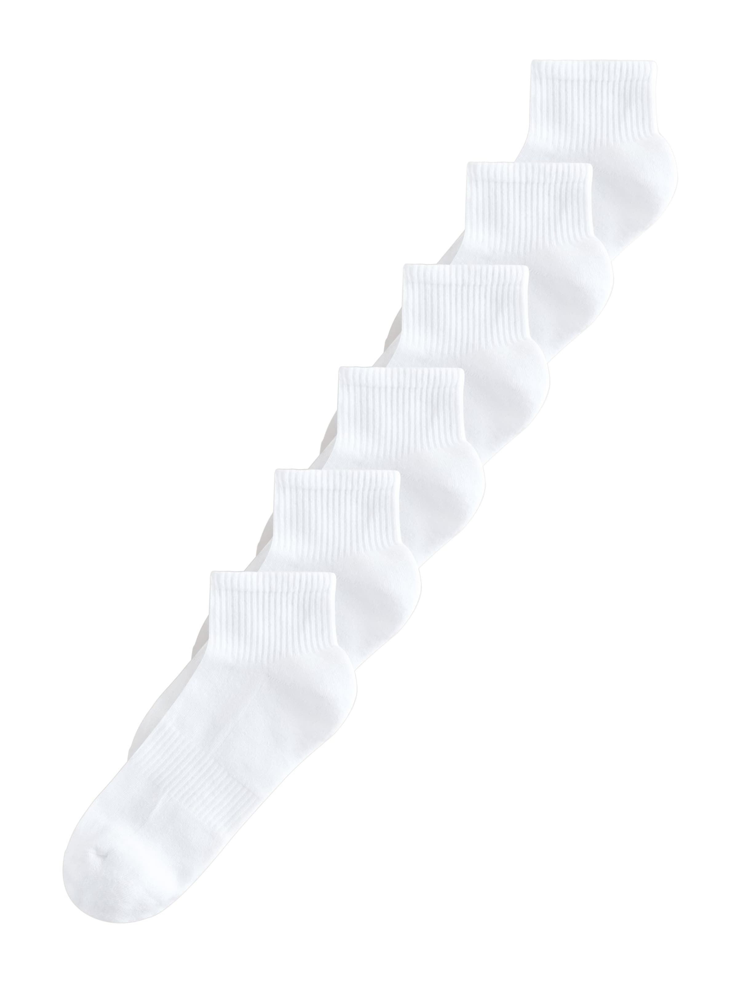 Next Socken in Weiß: Vorderseite