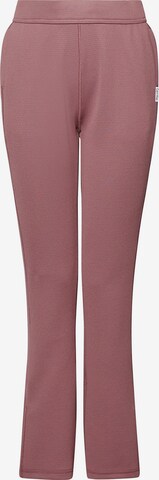 évasé Pantalon de sport 'Joggers' Calvin Klein Sport en rose : devant