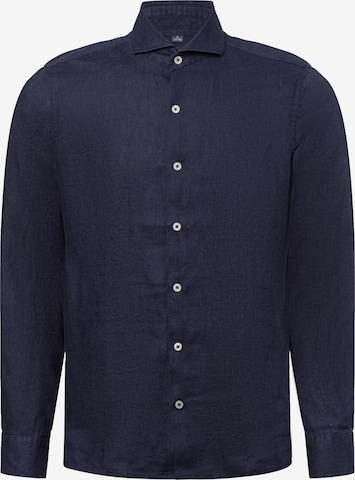 Nils Sundström Slim Fit Hemd ' ' in Blau: Vorderseite