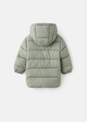 MANGO KIDS Winter Jacket in Green
