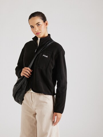 Veste en polaire fonctionnelle 'BERCHING' FILA en noir : devant