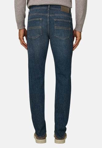 Boggi Milano Slimfit Jeans in Blauw: terug