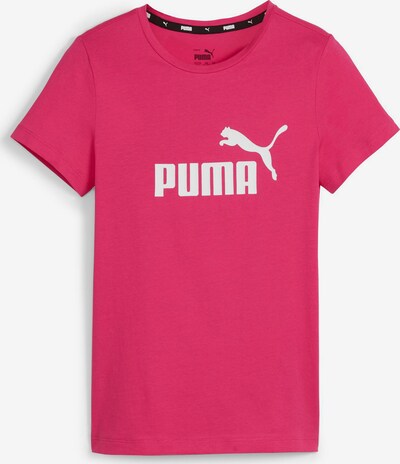 PUMA Koszulka 'Essentials' w kolorze ciemnoróżowy / białym, Podgląd produktu