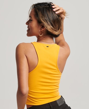 Superdry Top 'Racer' in Yellow