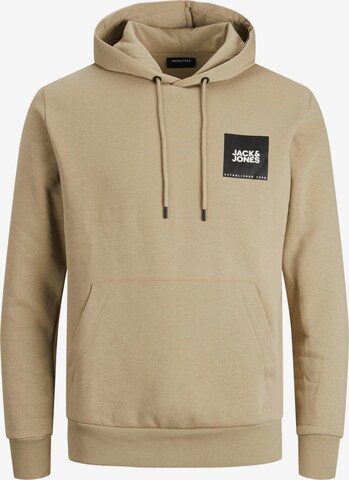 JACK & JONES Sweatshirt 'Rover' in Beige: front