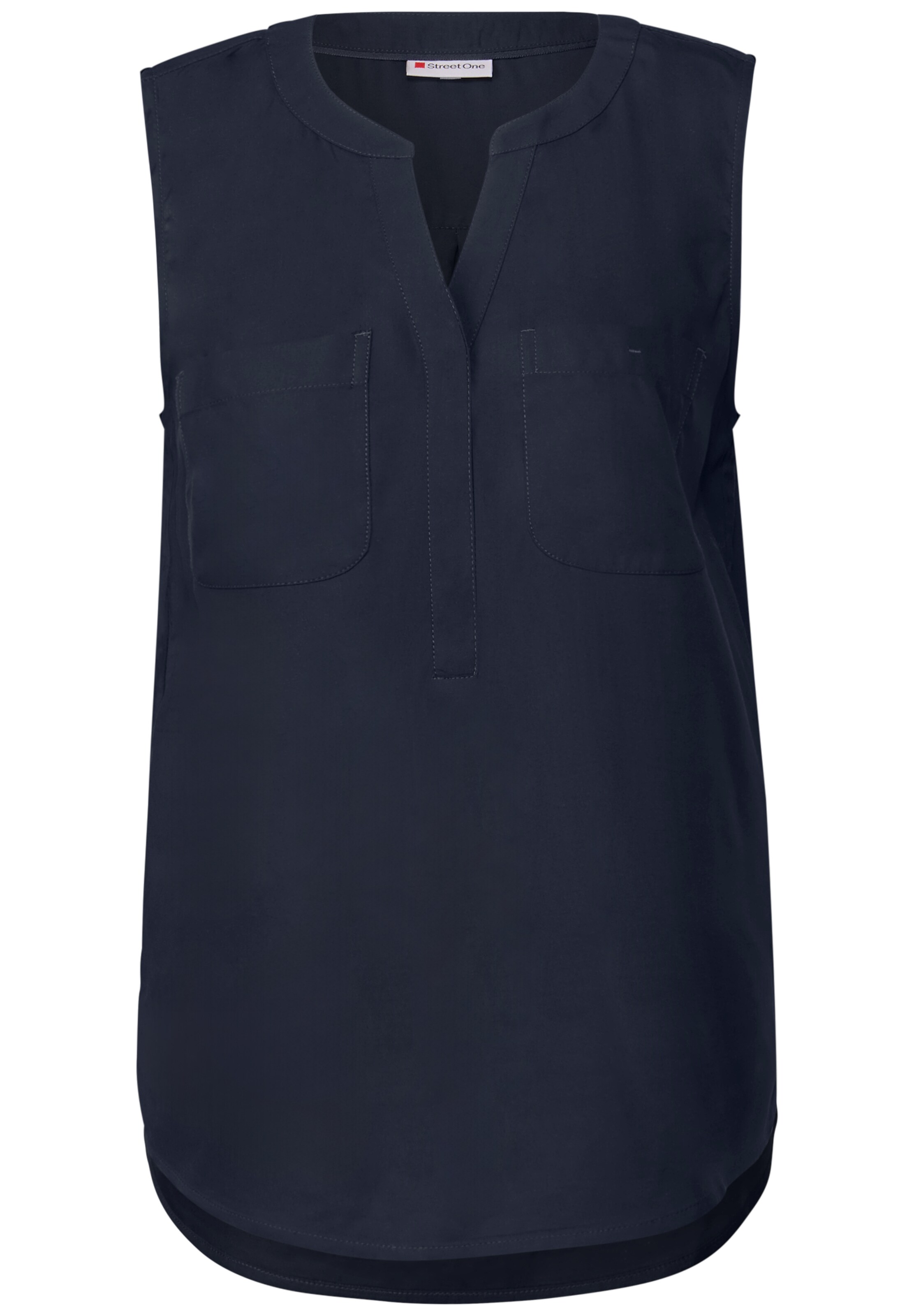 STREET ONE Bluse in Blau: Vorderseite