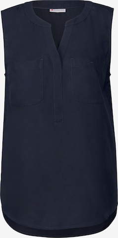 STREET ONE Blouse in Blue: front