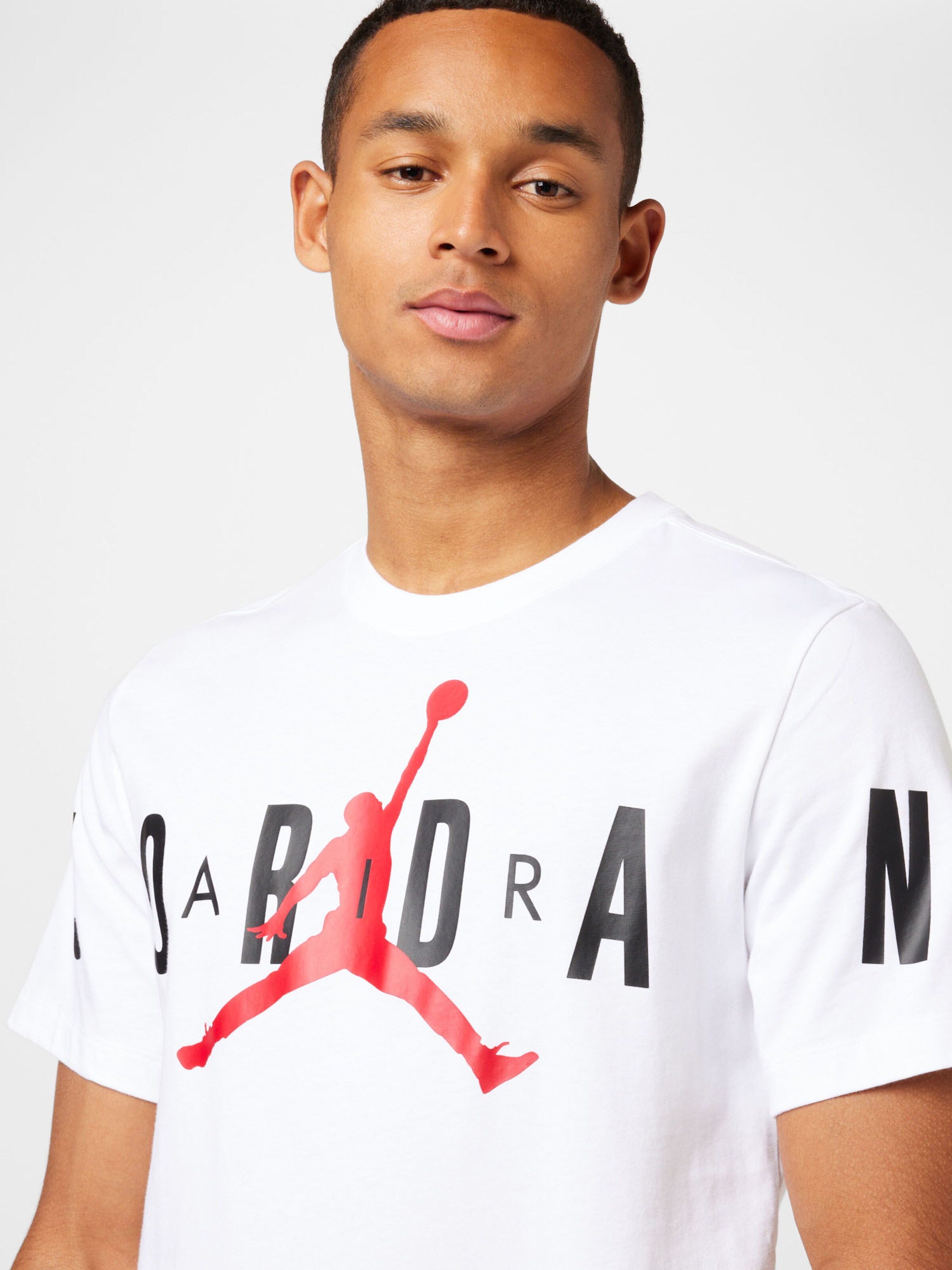 Jordan shirt rood sale