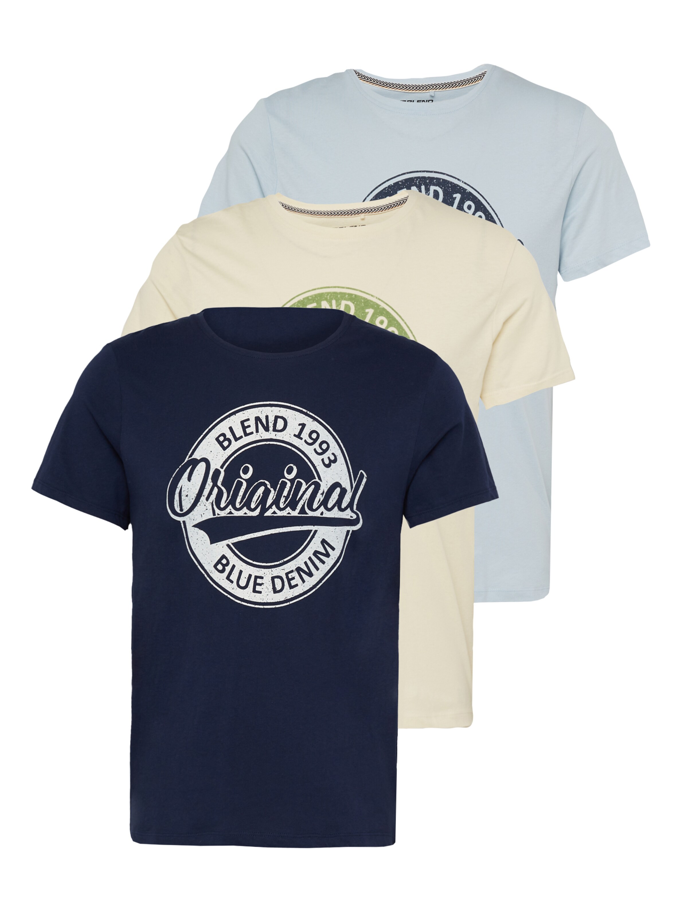 BLEND - Camisa em bege: frente