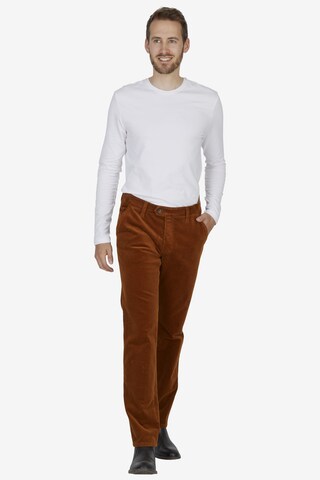 CLUB OF COMFORT Slim fit Chino Pants 'Garvey' in Brown