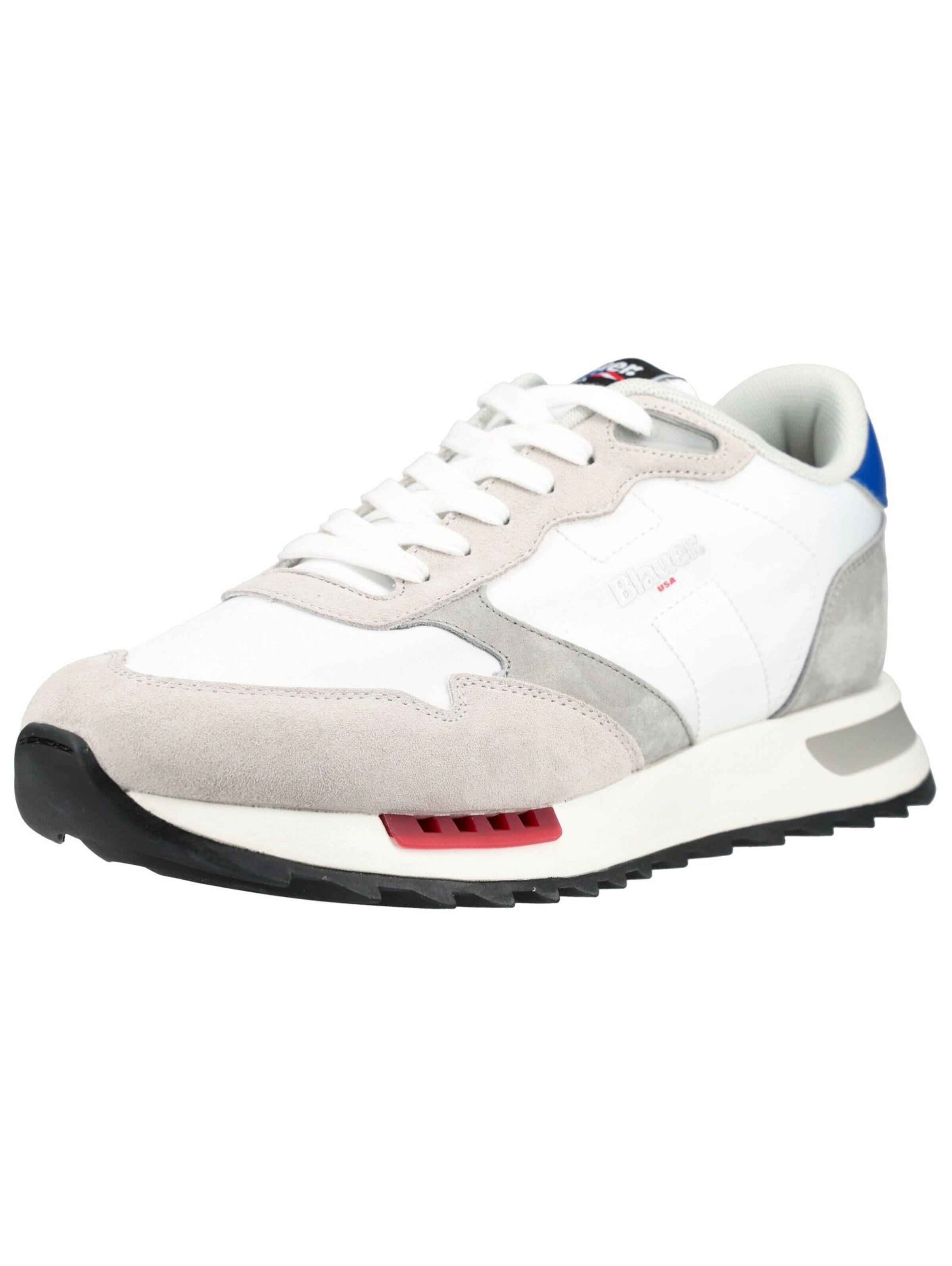 Blauer.USA Sneakers laag in Wit: voorkant