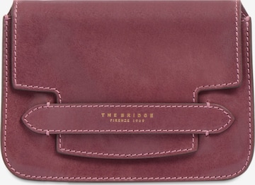 The Bridge Crossbody Bag in Pink: front