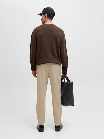 JACK & JONES Baggy Sportbroek 'Stace' in Beige