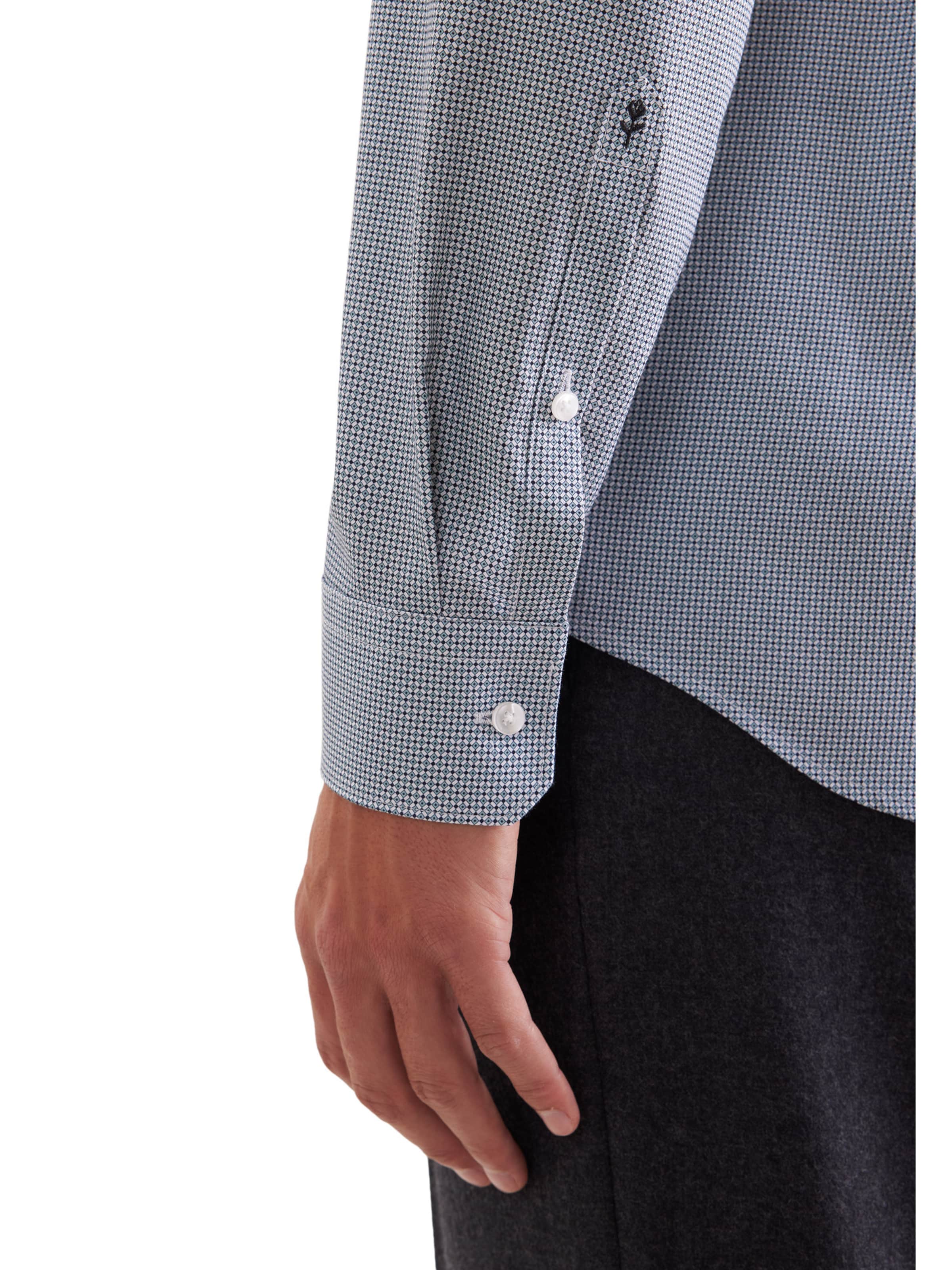 SEIDENSTICKER Regular Fit Businesshemd in Blau