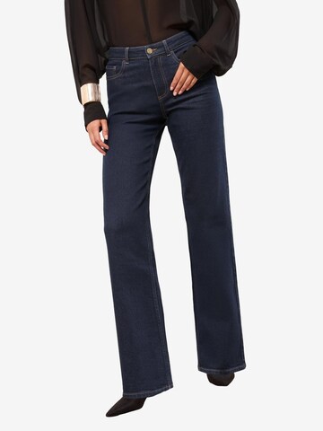 évasé Jean Lipsy en bleu : devant