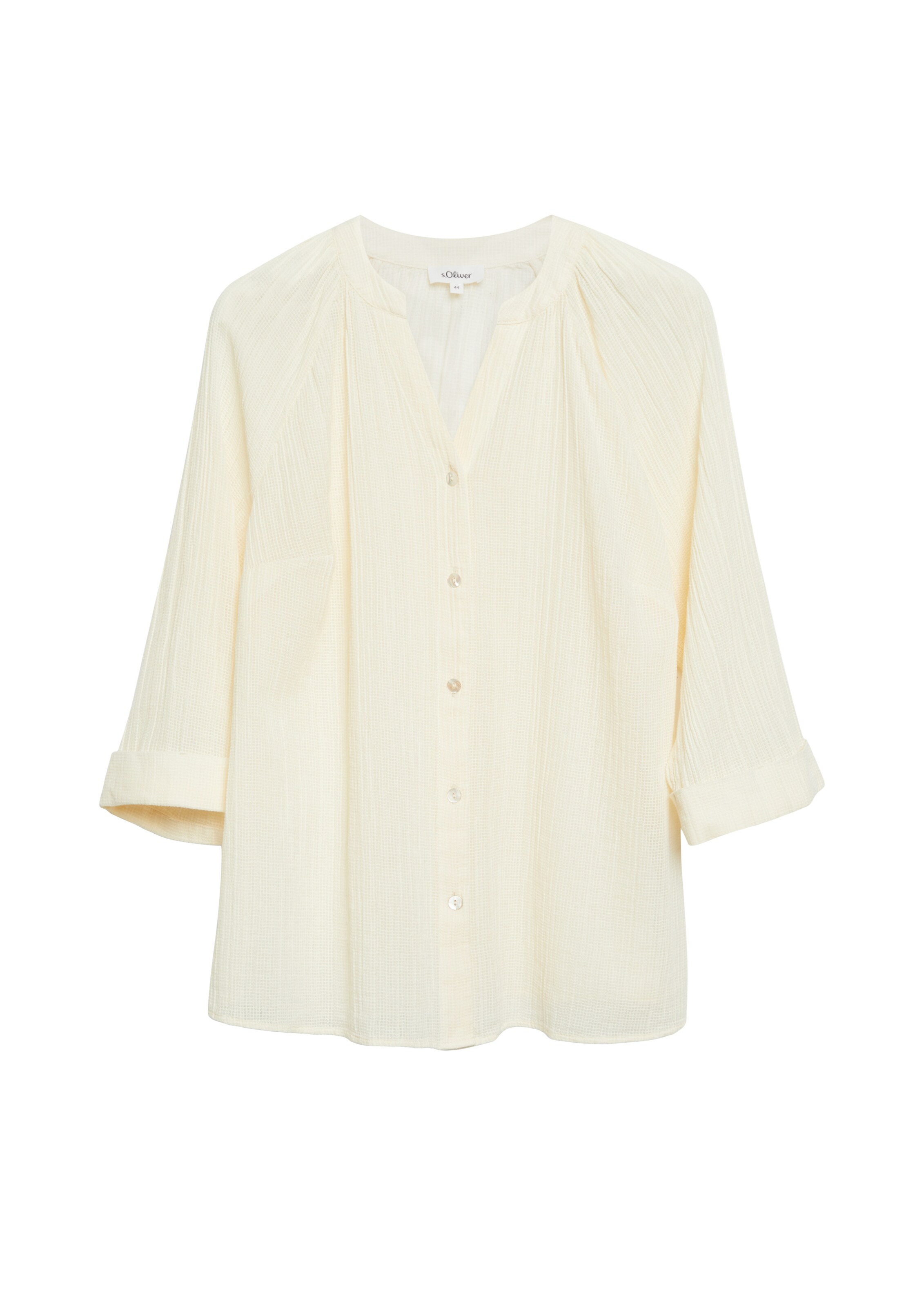 s.Oliver CURVE Bluse in Beige: Vorderseite