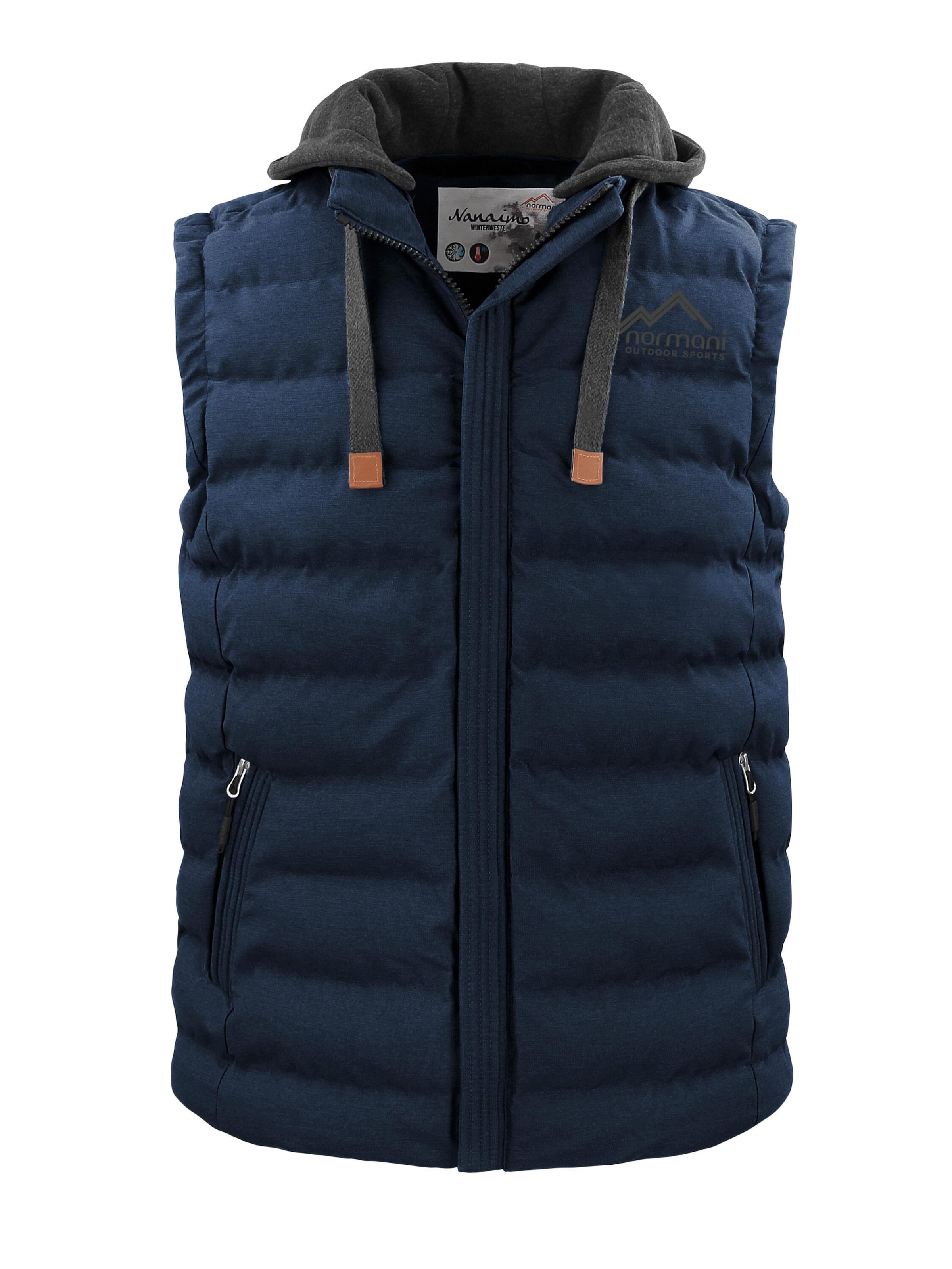 Gilet de sport 'Nanaimo' normani en bleu : devant
