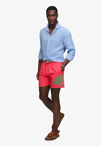 Superdry & Co Zwemshorts in Roze