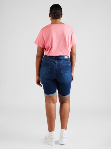 Z-One Slimfit Shorts 'Jenny' in Blau