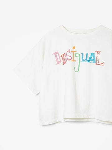 T-Shirt Desigual en blanc