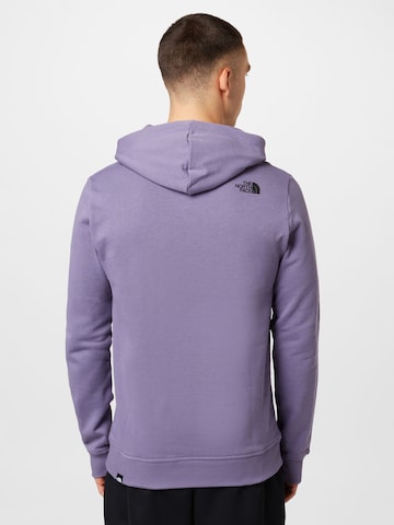 THE NORTH FACE Sweatshirt 'Fine' in Lila