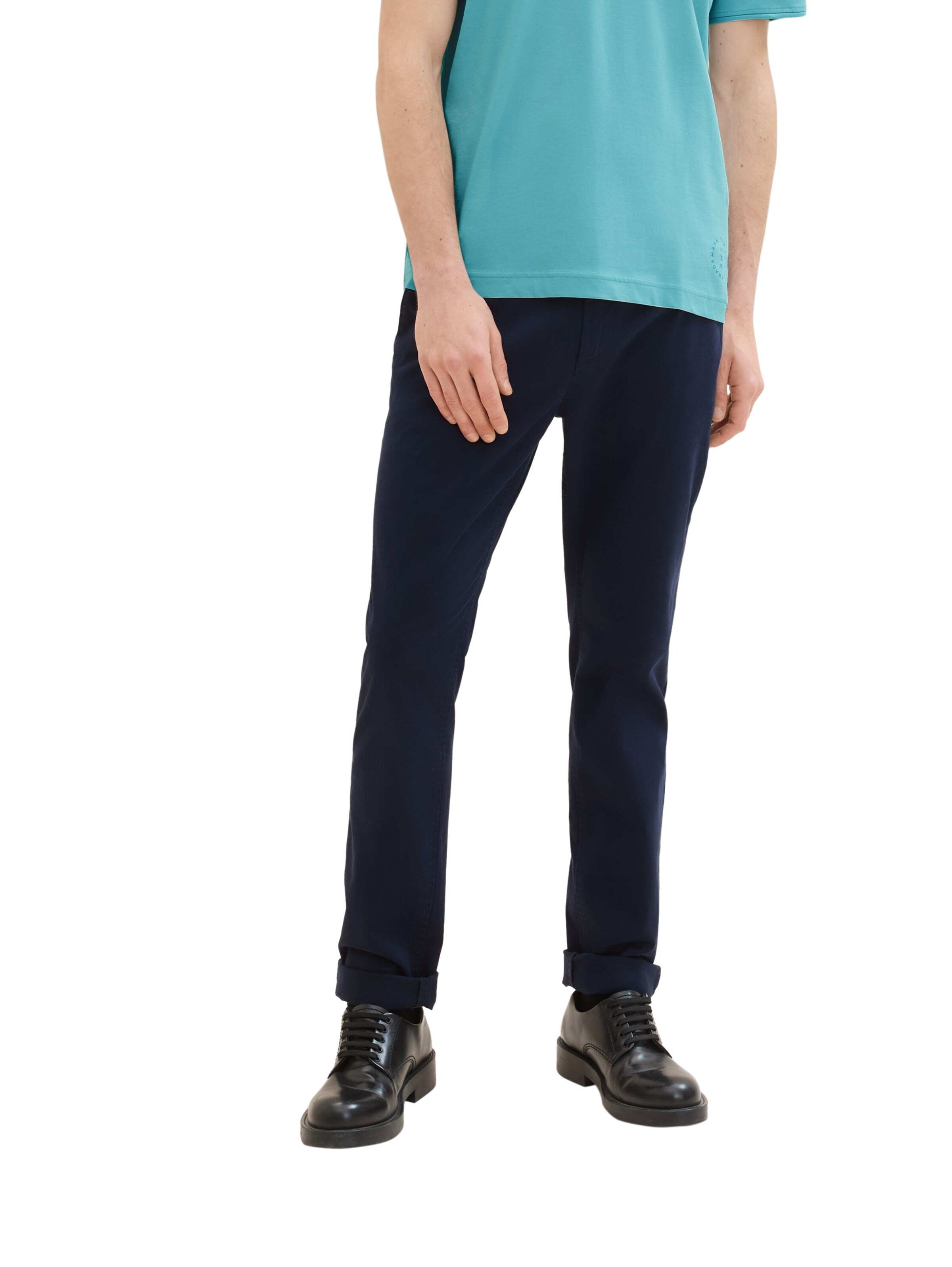TOM TAILOR Slimfit Hose in Blau: Vorderseite