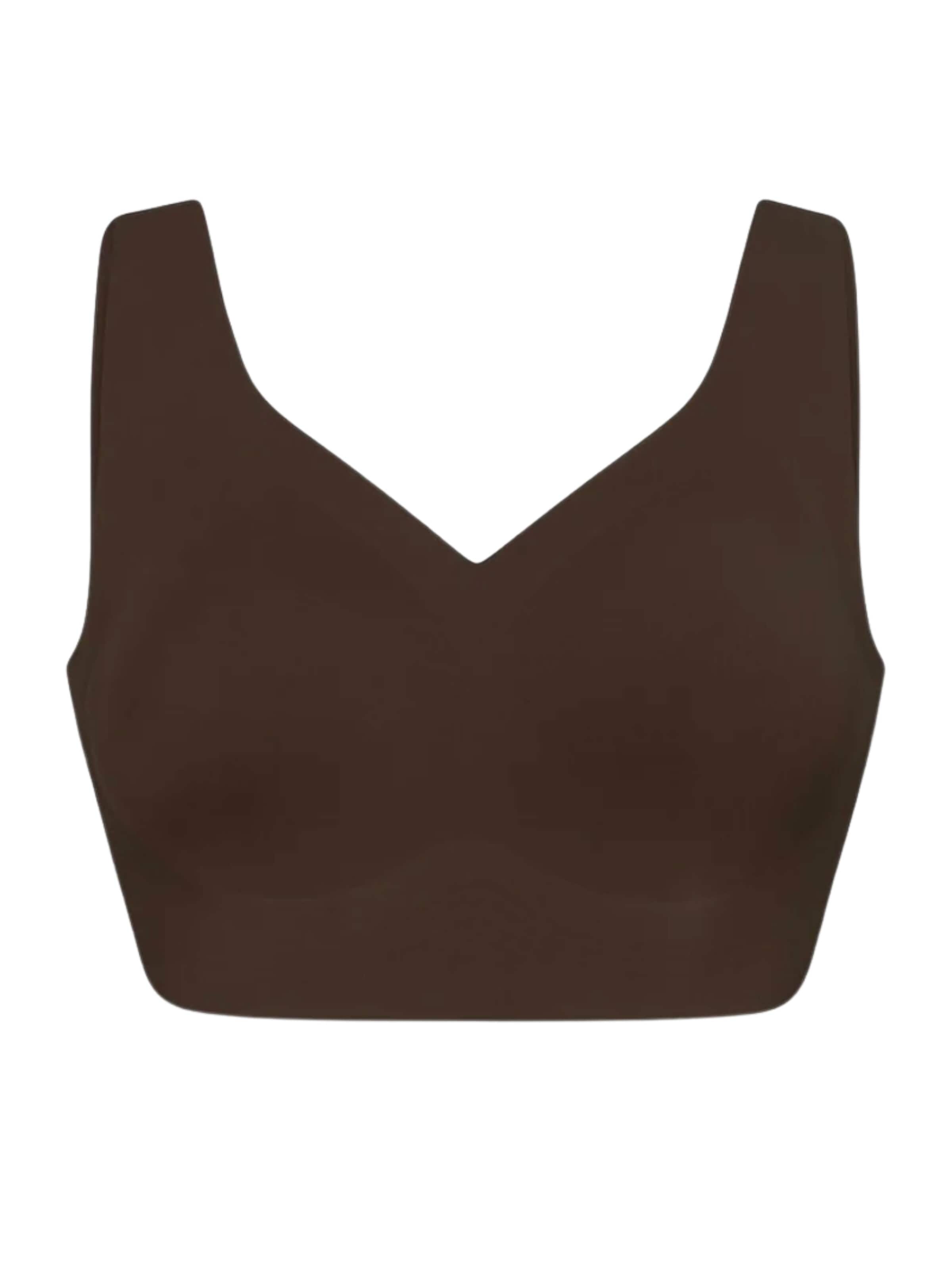 cfab (formerly creamy fabrics) Minimizer Minimizer 'Comfort Minimizer Back Support BH' i brun: framsida
