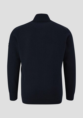 s.Oliver Men Big Sizes Strickjacke in Blau