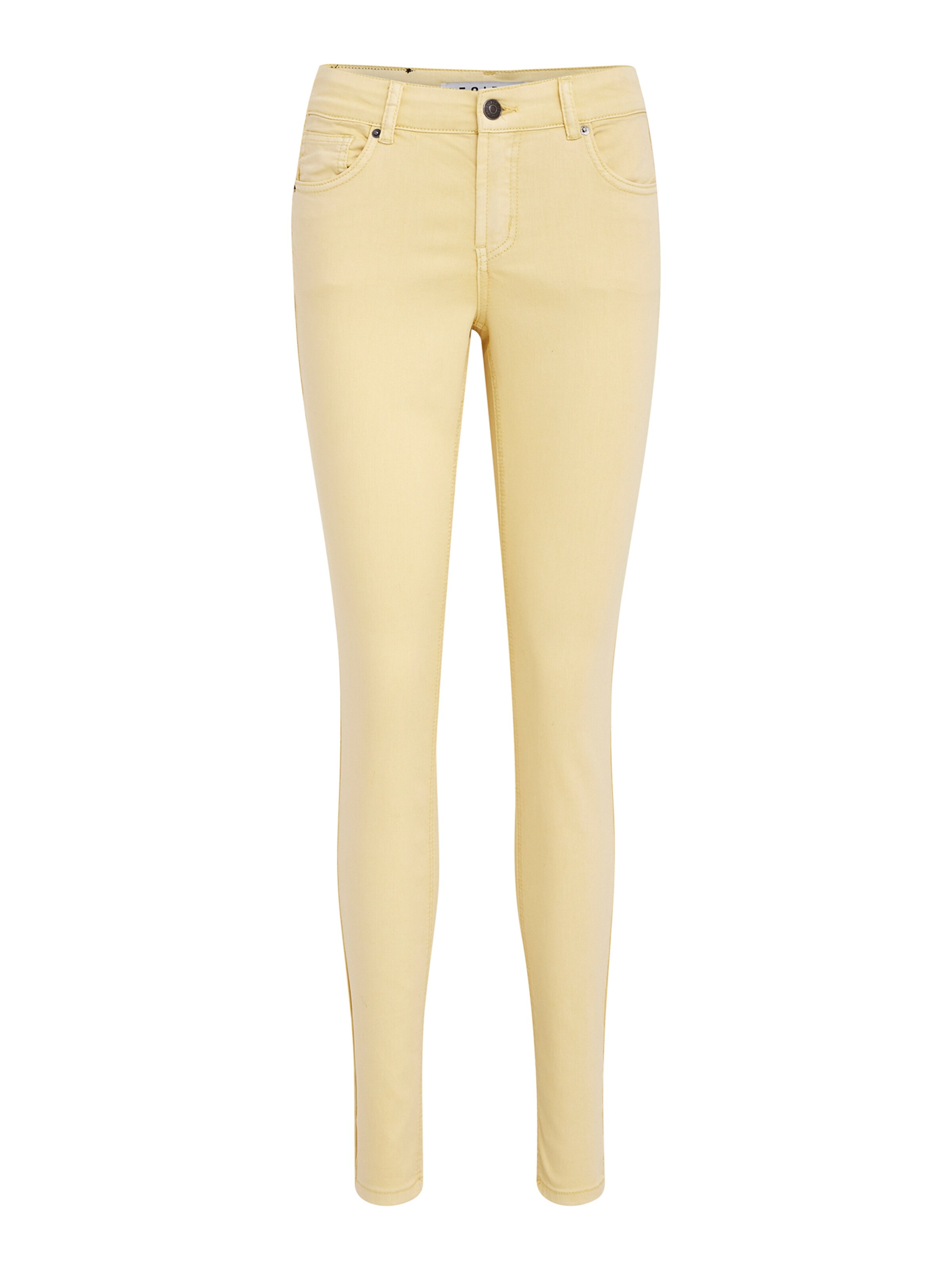 Jeans 'Lola' di DESIRES in giallo: frontale