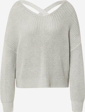 ABOUT YOU Sweater 'Liliana' in Grey: front
