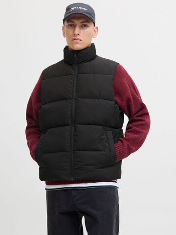 Gilet JACK & JONES en noir : devant