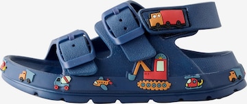 Chaussures ouvertes Next en bleu : devant