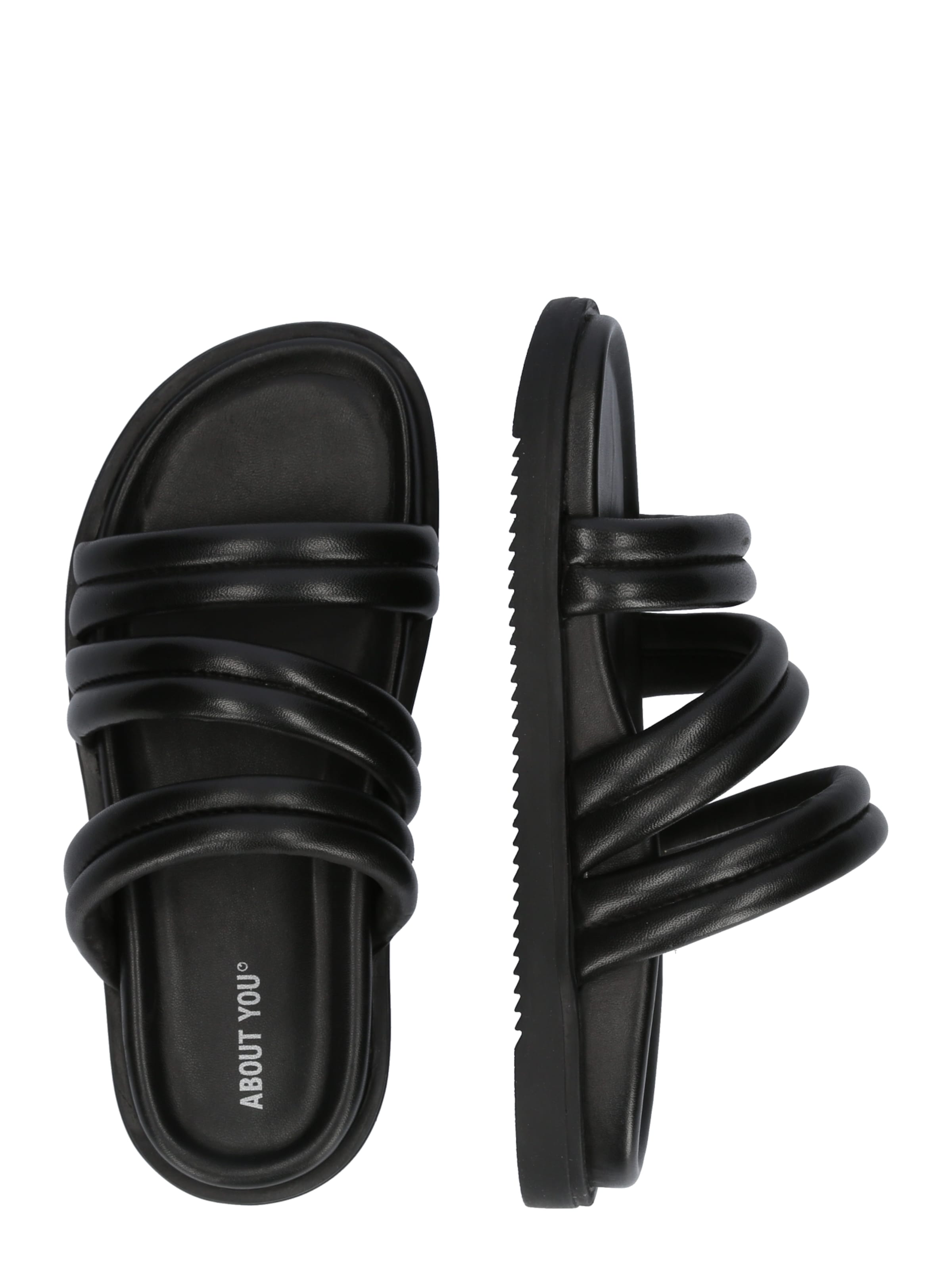 ABOUT YOU Szandálok 'Shania' - fekete