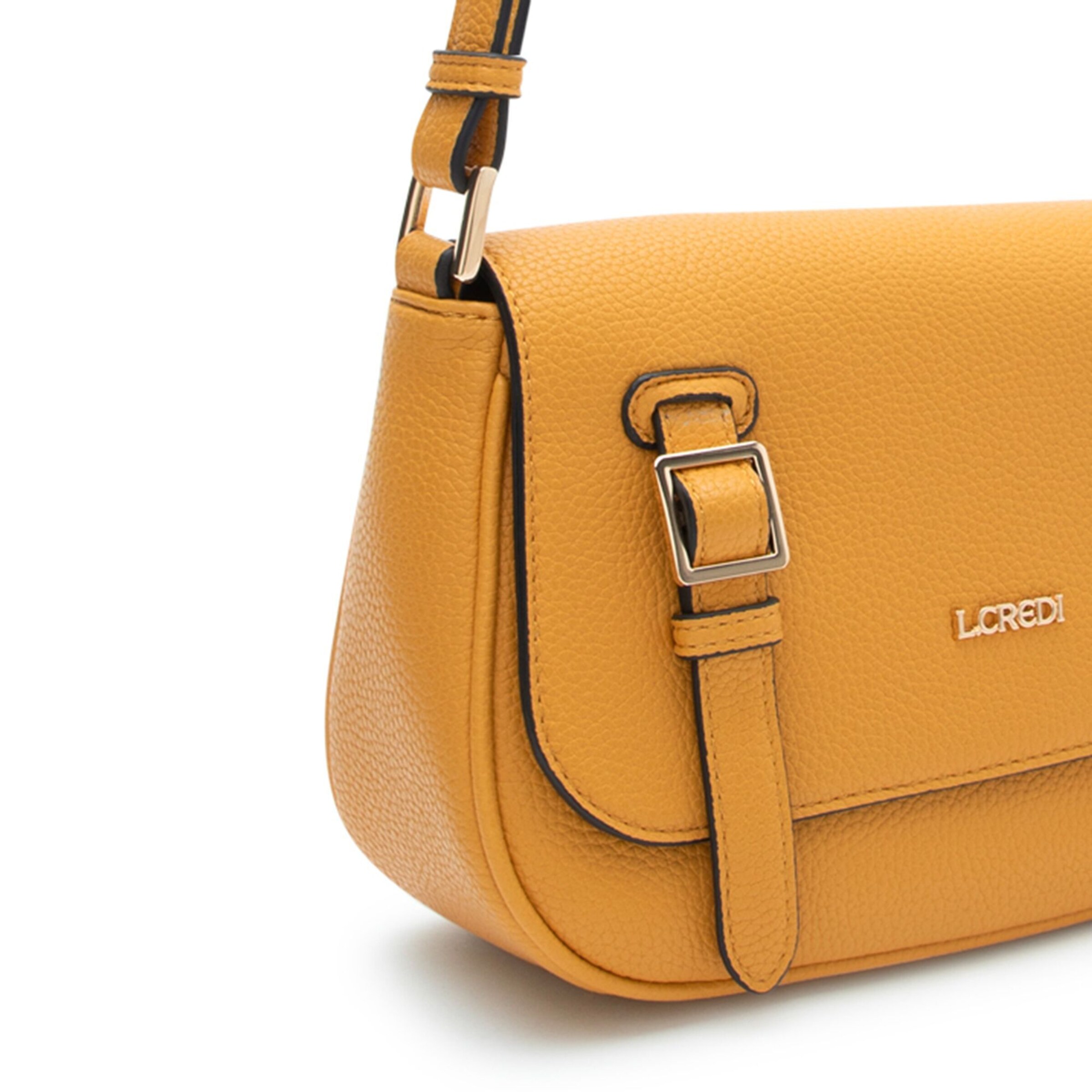L.CREDI Schoudertas 'Panja' in Oranje